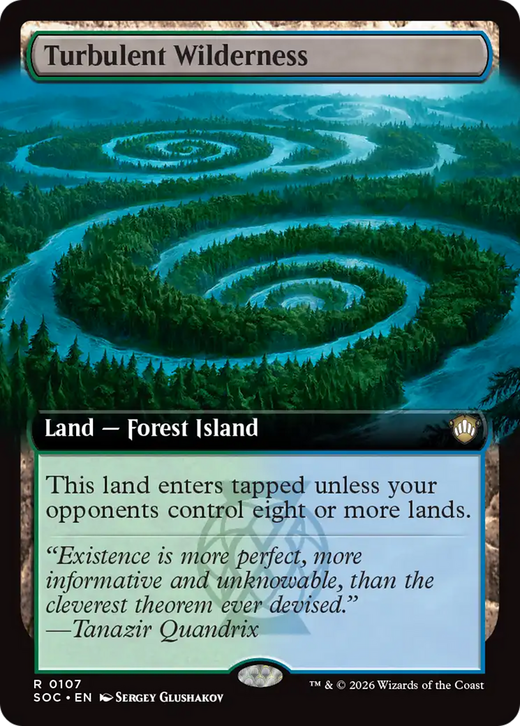Turbulent Wilderness (Extended Art) [Secrets of Strixhaven Commander] | Exor Games Truro