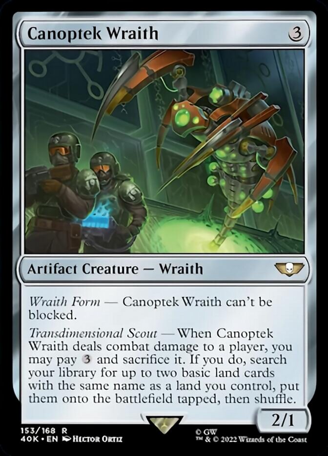 Canoptek Wraith (Surge Foil) [Warhammer 40,000] | Exor Games Truro