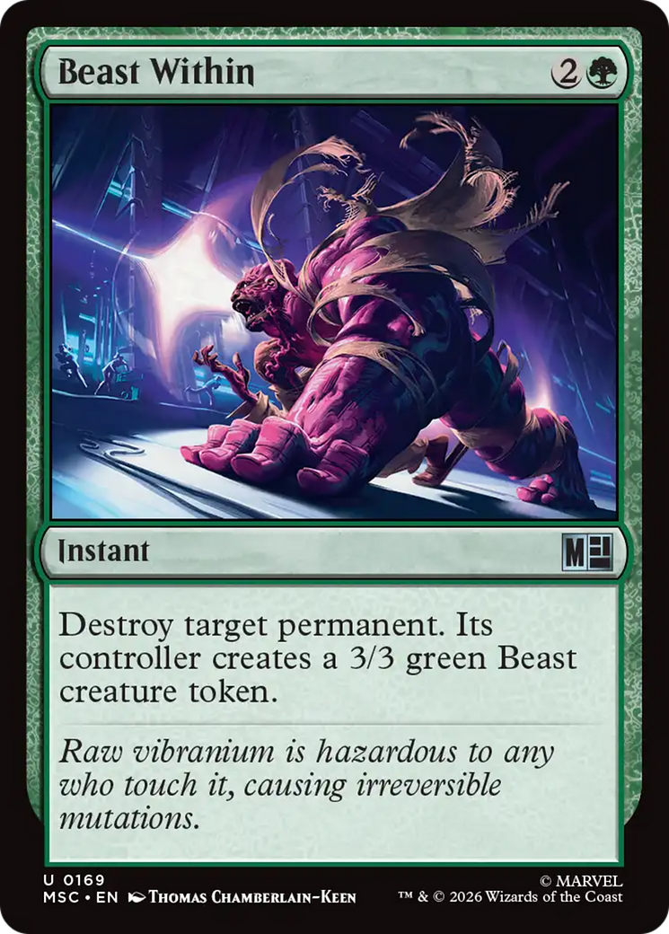 Beast Within [Marvel Super Heroes Commander] | Exor Games Truro