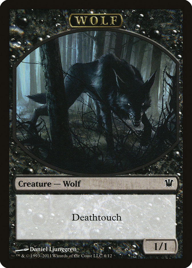 Wolf Token (6/12) [Innistrad Tokens] | Exor Games Truro