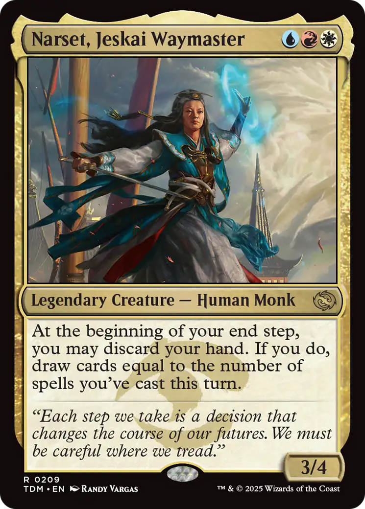 Narset, Jeskai Waymaster [Tarkir: Dragonstorm] | Exor Games Truro
