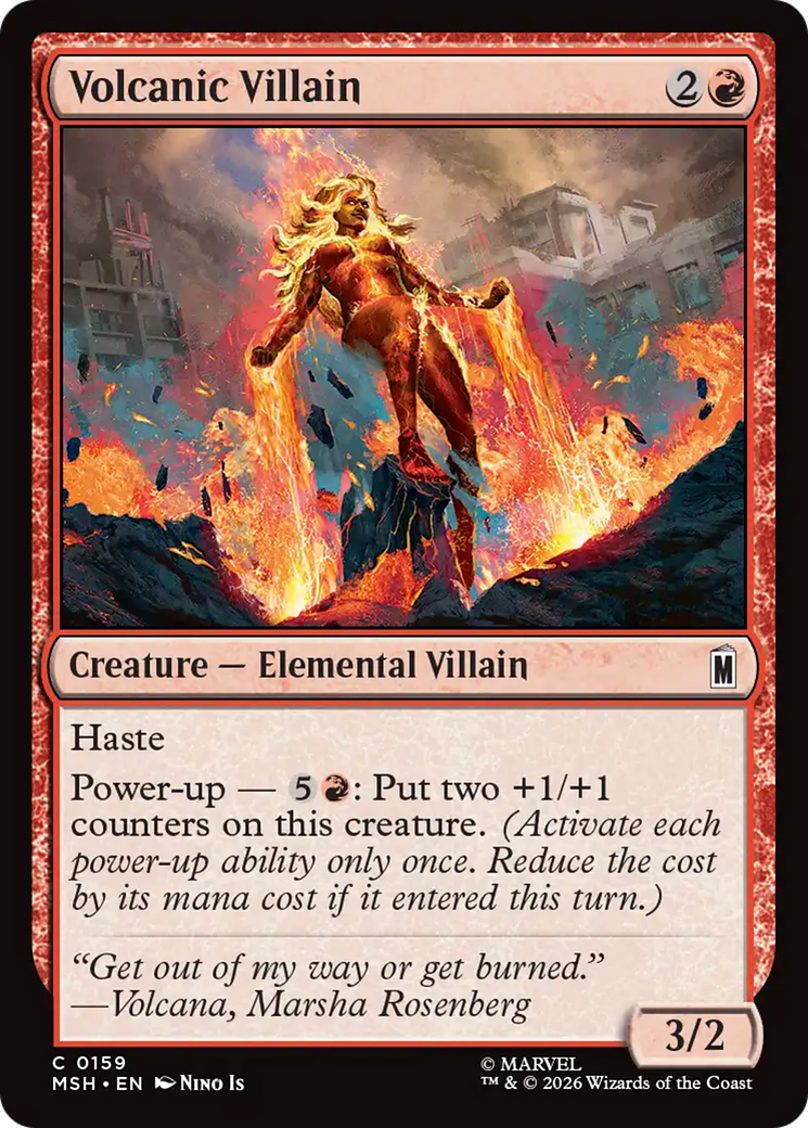 Volcanic Villain [Marvel Super Heroes] | Exor Games Truro