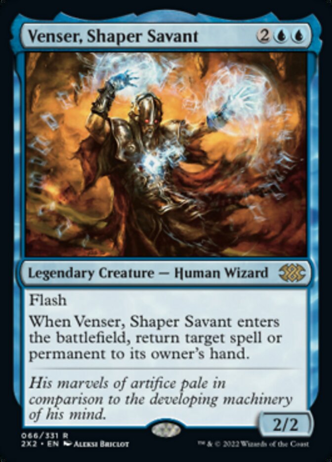 Venser, Shaper Savant [Double Masters 2022] | Exor Games Truro