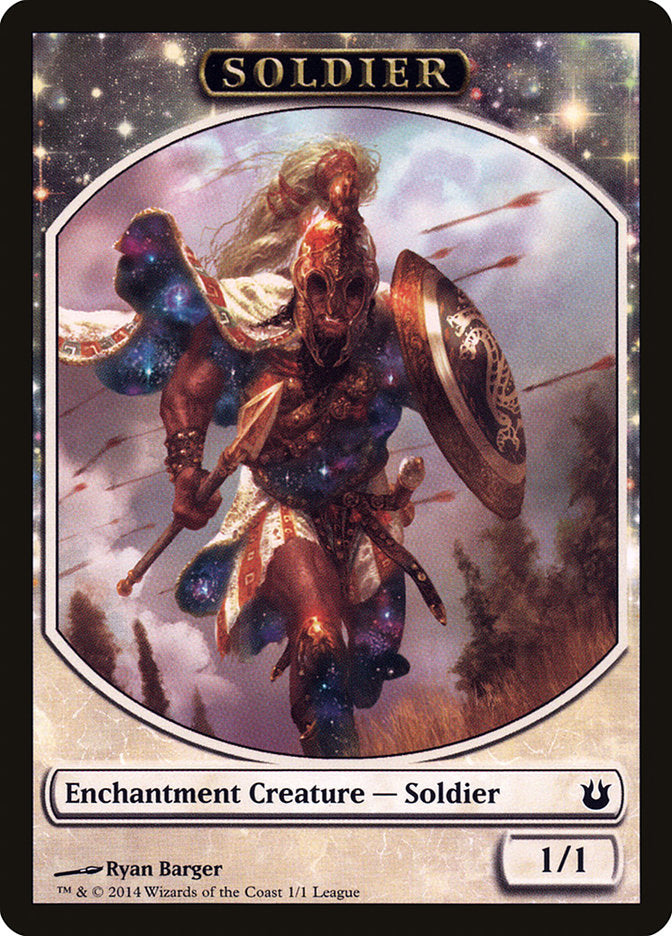 Soldier Token [League Tokens 2014] | Exor Games Truro