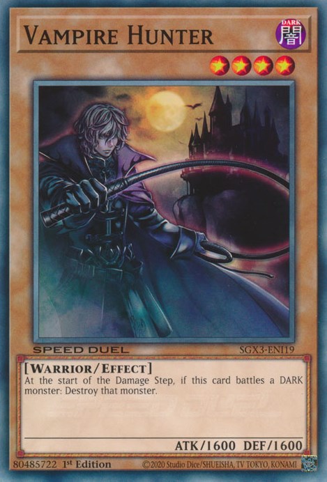 Vampire Hunter [SGX3-ENI19] Common | Exor Games Truro