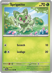 Sprigatito (013/198) (Paldea Collection) [Scarlet & Violet: Base Set] | Exor Games Truro