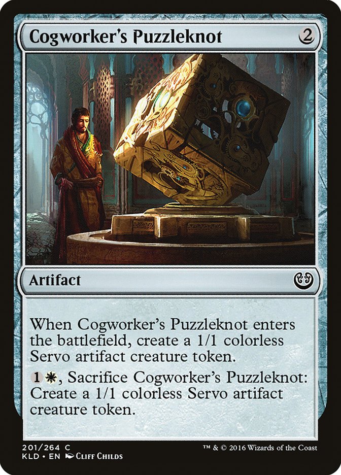 Cogworker's Puzzleknot [Kaladesh] | Exor Games Truro