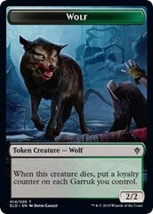 Wolf // Food (17) Double-Sided Token [Throne of Eldraine Tokens] | Exor Games Truro