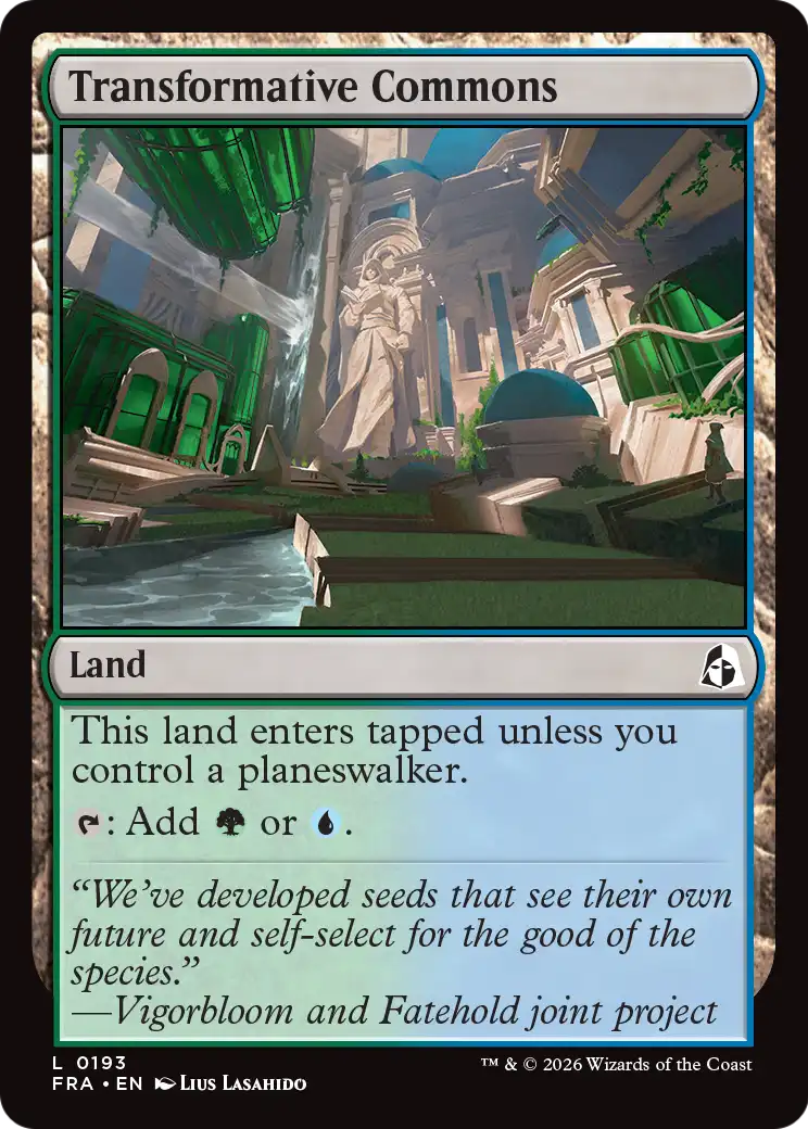 Transformative Commons [Reality Fracture] | Exor Games Truro
