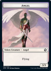 Spider // Angel Double-Sided Token [Dungeons & Dragons: Adventures in the Forgotten Realms Tokens] | Exor Games Truro
