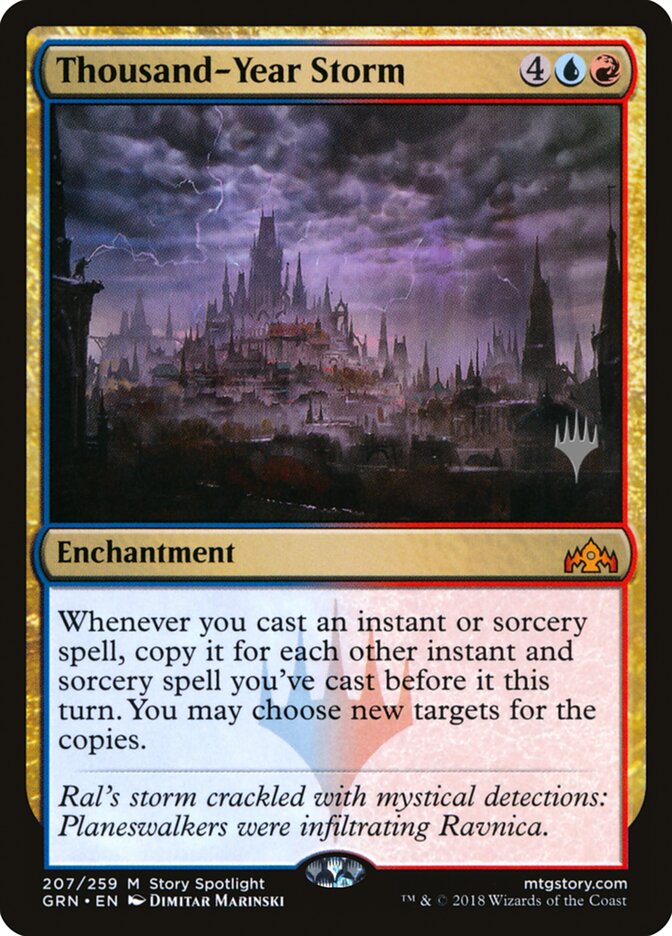 Thousand-Year Storm (Promo Pack) [Guilds of Ravnica Promos] | Exor Games Truro