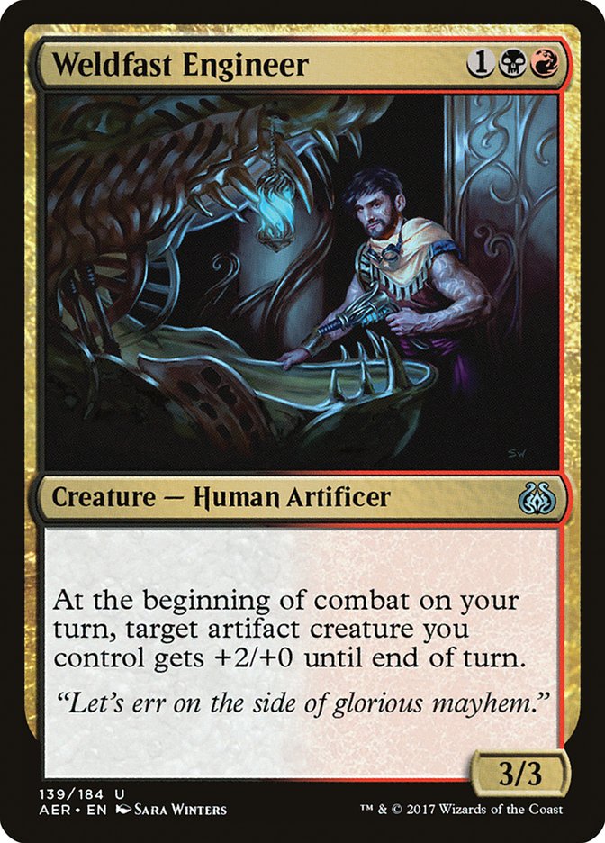Weldfast Engineer [Aether Revolt] | Exor Games Truro