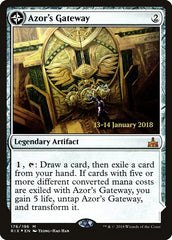 Azor's Gateway // Sanctum of the Sun [Rivals of Ixalan Prerelease Promos] | Exor Games Truro