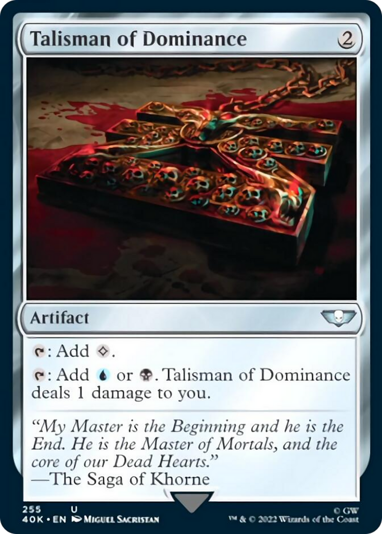 Talisman of Dominance (255) (Surge Foil) [Warhammer 40,000] | Exor Games Truro