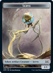 Servo // Treasure Double-Sided Token [Double Masters Tokens] | Exor Games Truro