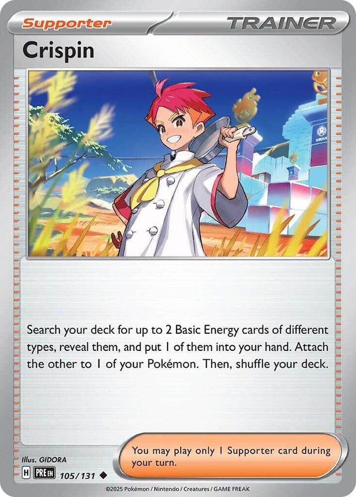 Crispin (105/131) [Scarlet & Violet: Prismatic Evolutions] | Exor Games Truro