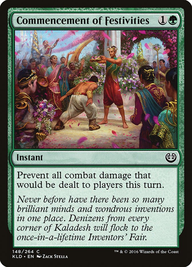 Commencement of Festivities [Kaladesh] | Exor Games Truro