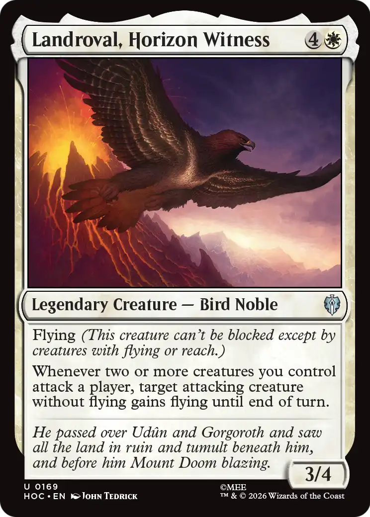 Landroval, Horizon Witness [The Hobbit: Eternal-Legal] | Exor Games Truro