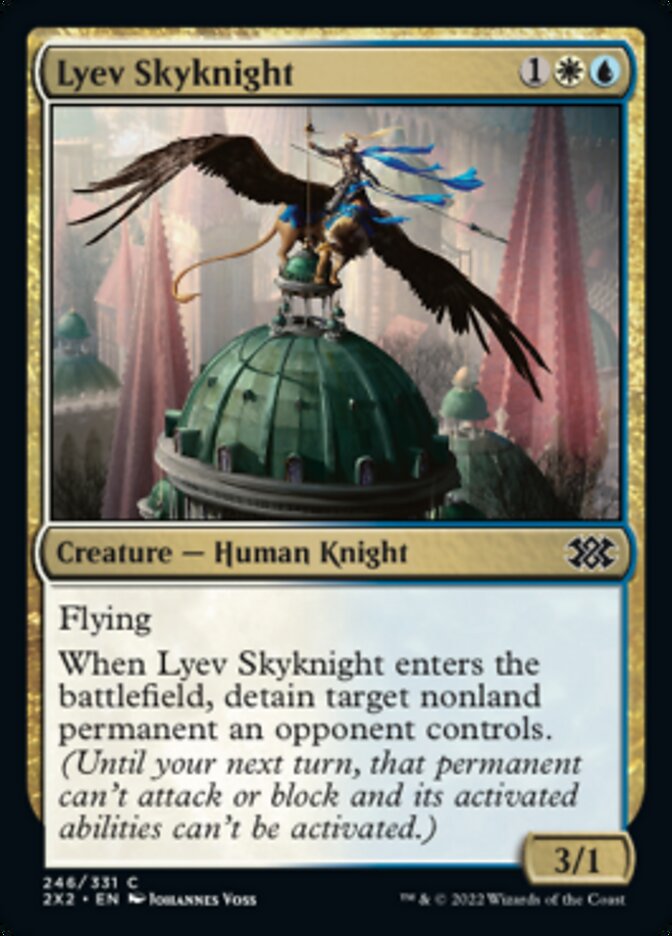 Lyev Skyknight [Double Masters 2022] | Exor Games Truro