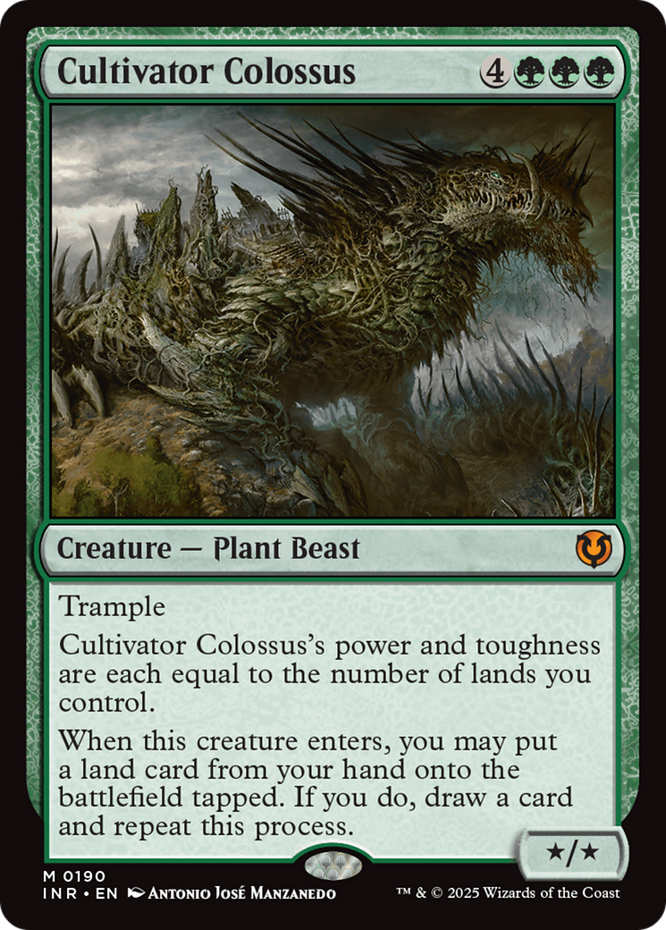 Cultivator Colossus [Innistrad Remastered] | Exor Games Truro