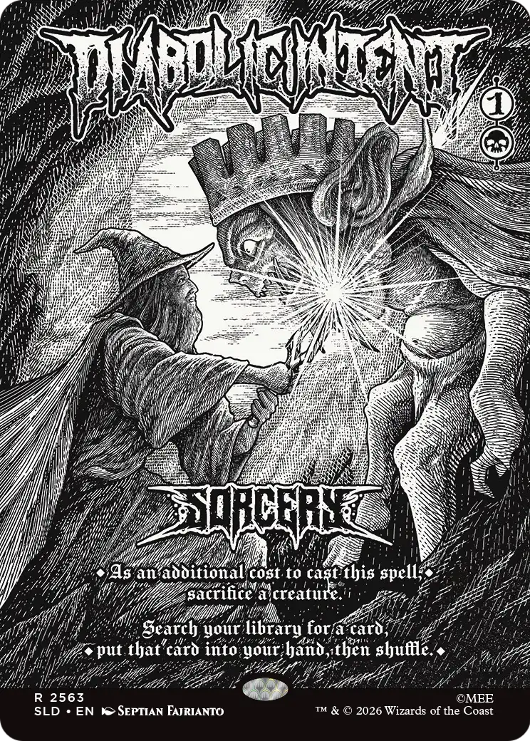 Diabolic Intent [Secret Lair Drop Series] | Exor Games Truro
