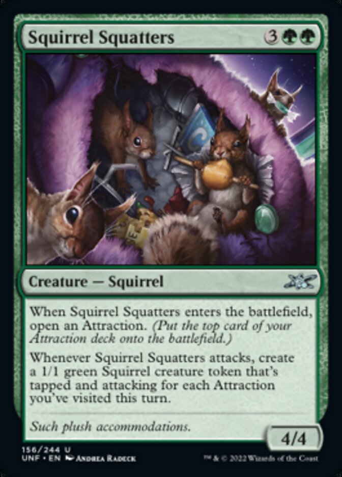 Squirrel Squatters [Unfinity] | Exor Games Truro