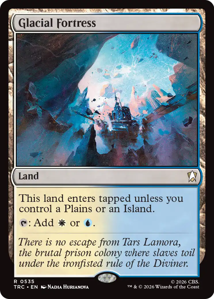 Glacial Fortress (Surge Foil) [Star Trek Commander] | Exor Games Truro