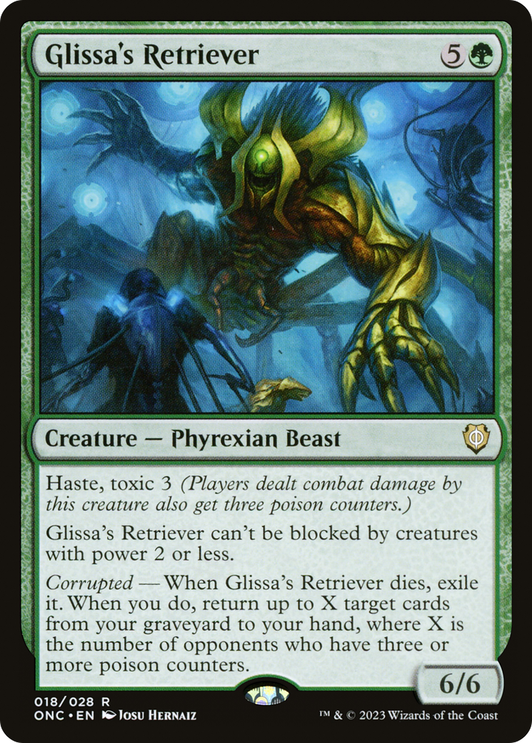 Glissa's Retriever [Phyrexia: All Will Be One Commander] | Exor Games Truro