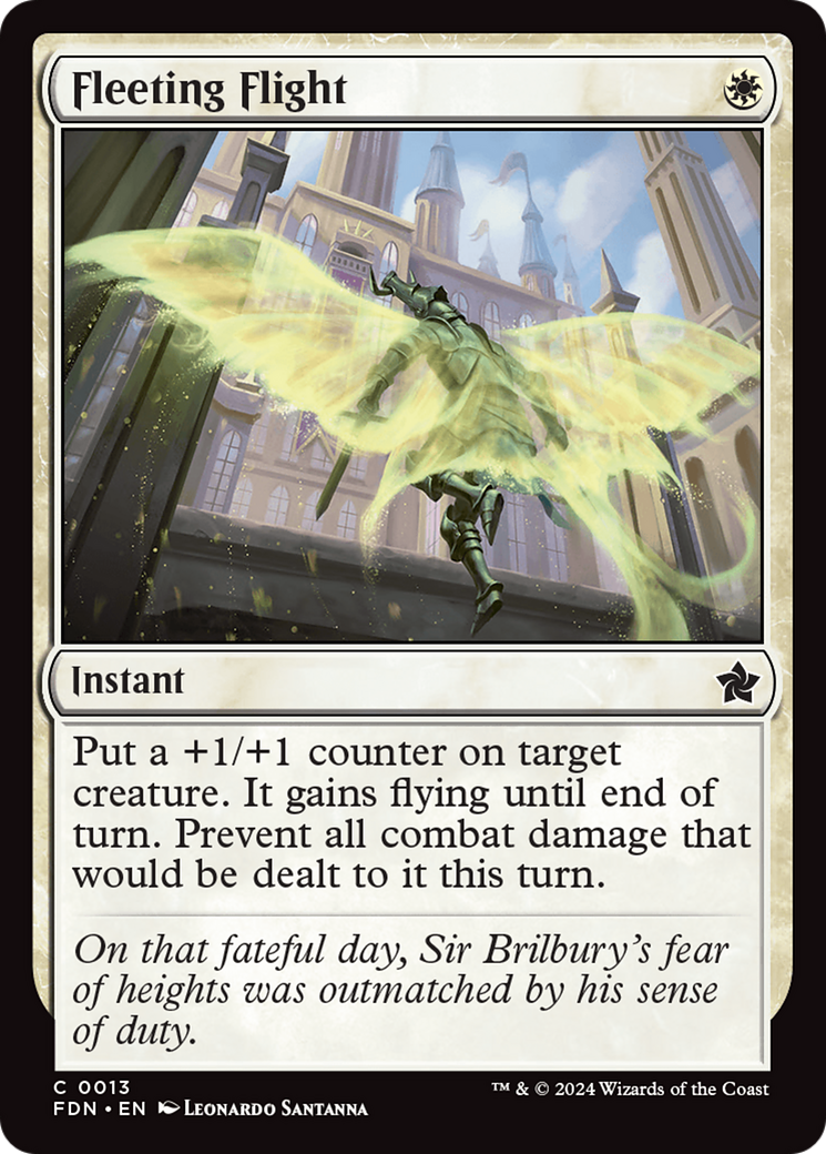 Fleeting Flight [Foundations] | Exor Games Truro