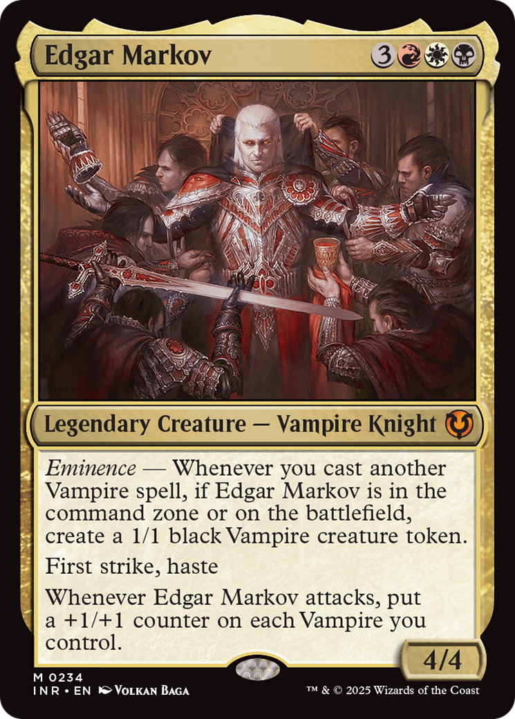 Edgar Markov [Innistrad Remastered] | Exor Games Truro