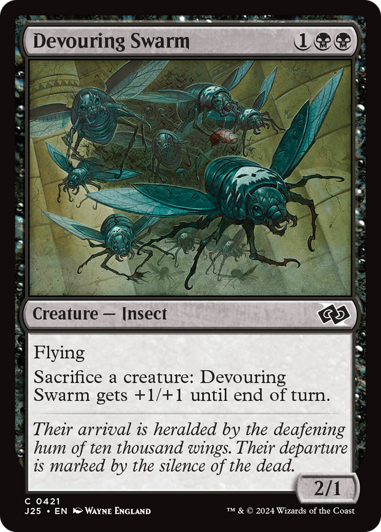 Devouring Swarm [Foundations Jumpstart] | Exor Games Truro