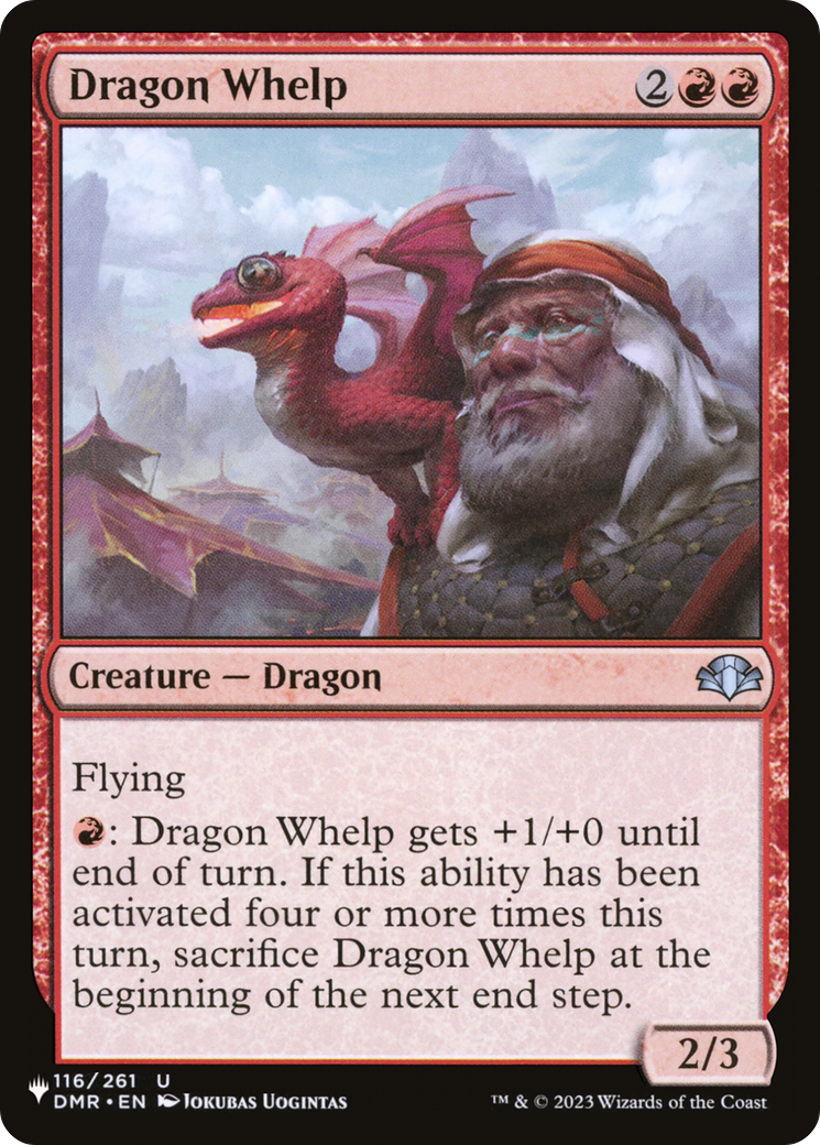 Dragon Whelp (DMR) [The List] | Exor Games Truro