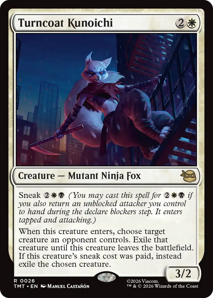 Turncoat Kunoichi [Teenage Mutant Ninja Turtles] | Exor Games Truro