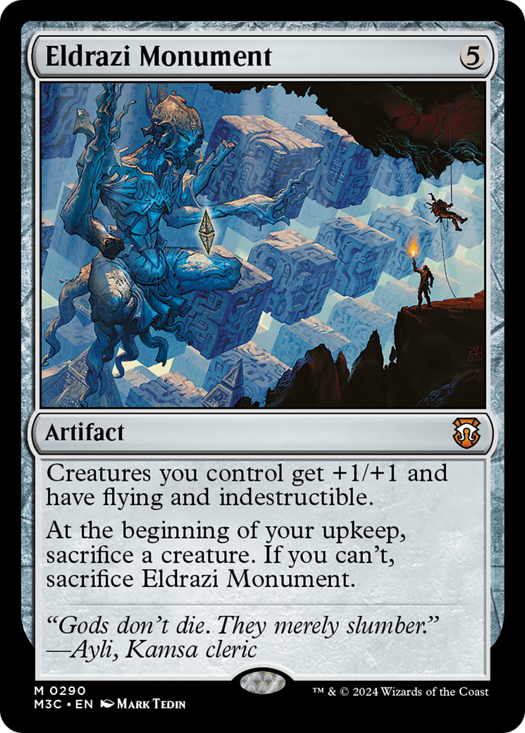 Eldrazi Monument (Ripple Foil) [Modern Horizons 3 Commander] | Exor Games Truro