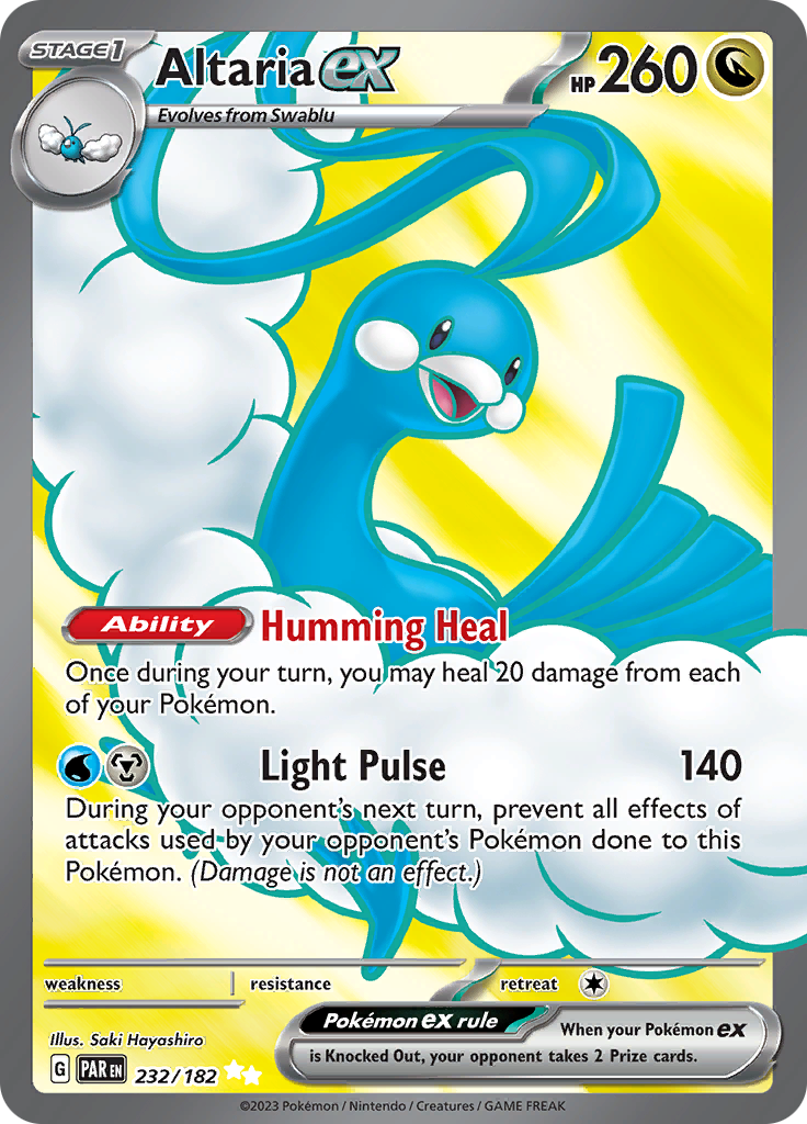 Altaria ex (232/182) [Scarlet & Violet: Paradox Rift] | Exor Games Truro