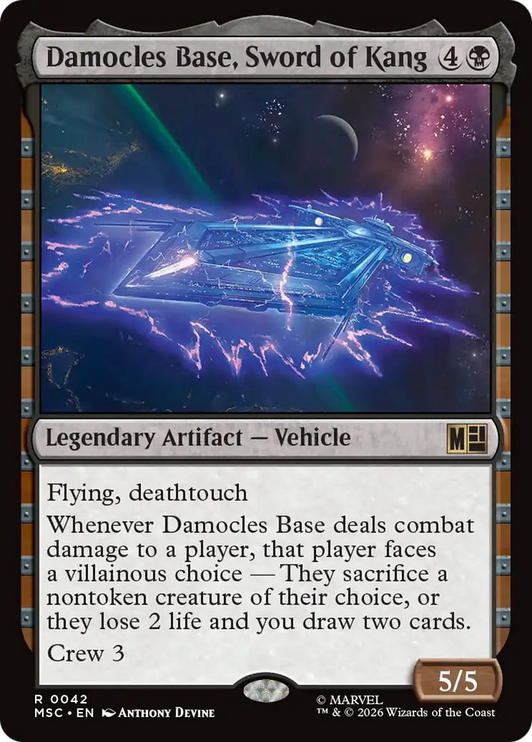 Damocles Base, Sword of Kang [Marvel Super Heroes Commander] | Exor Games Truro