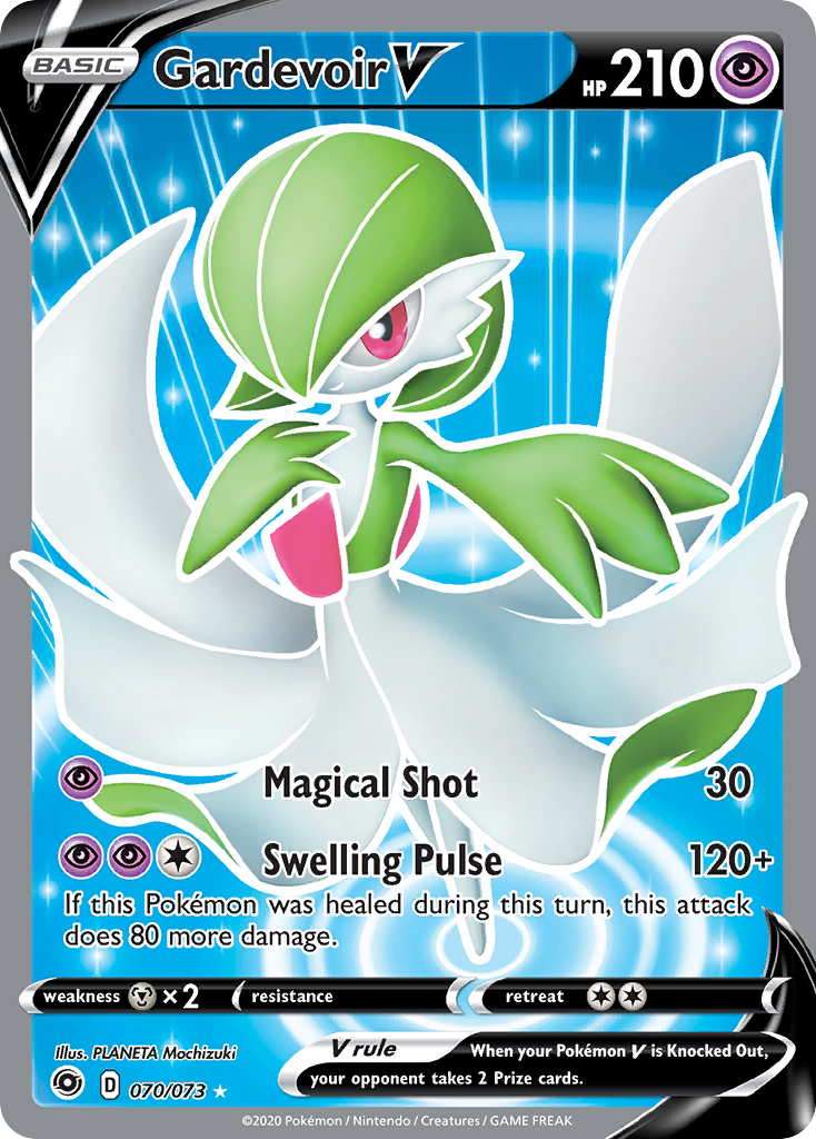 Gardevoir V (070/073) [Sword & Shield: Champion's Path] | Exor Games Truro