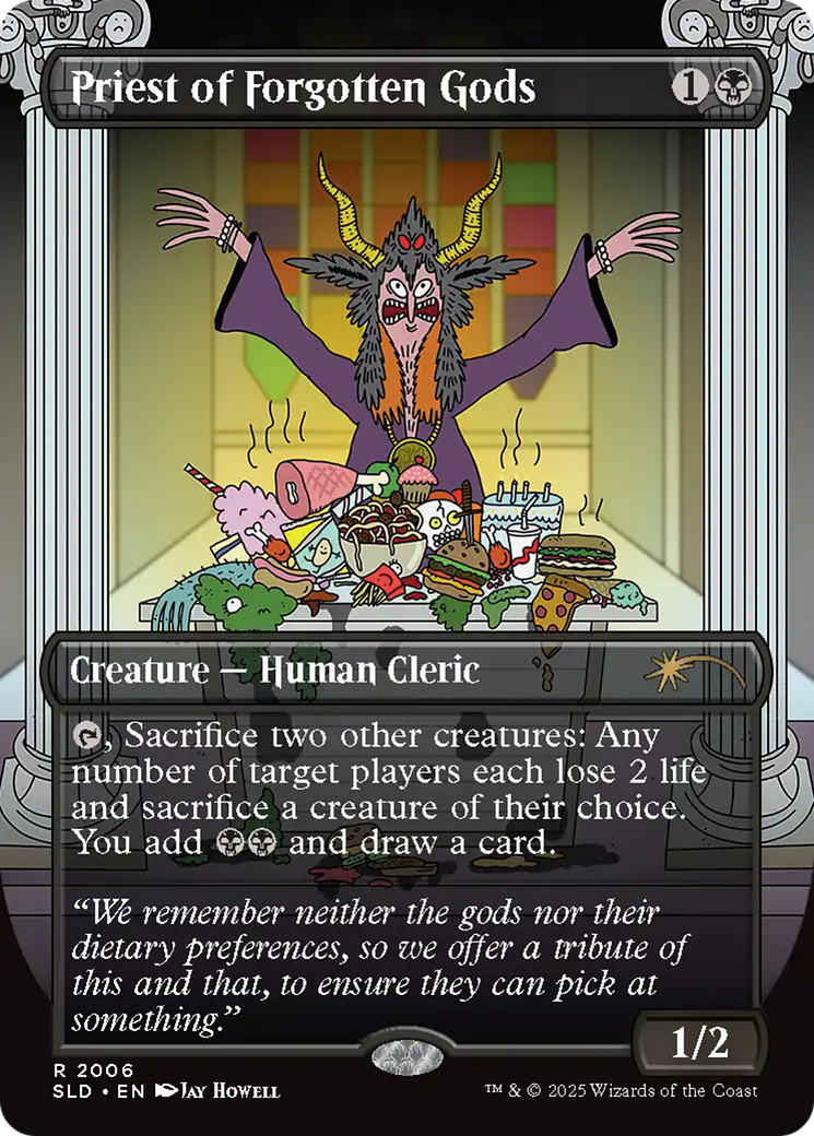 Priest of Forgotten Gods (Rainbow Foil) [Secret Lair Drop Series] | Exor Games Truro