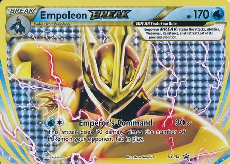 Empoleon BREAK (XY134) (Jumbo Card) [XY: Black Star Promos] | Exor Games Truro