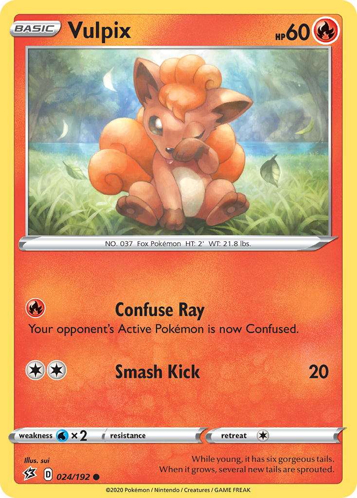 Vulpix (024/192) [Sword & Shield: Rebel Clash] | Exor Games Truro