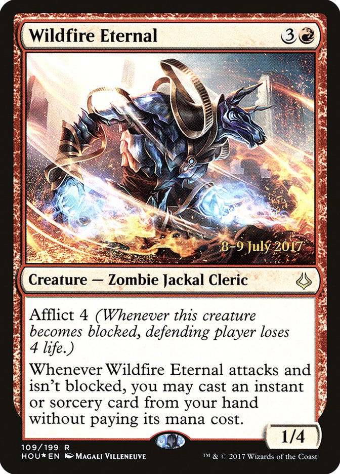 Wildfire Eternal [Hour of Devastation Prerelease Promos] | Exor Games Truro