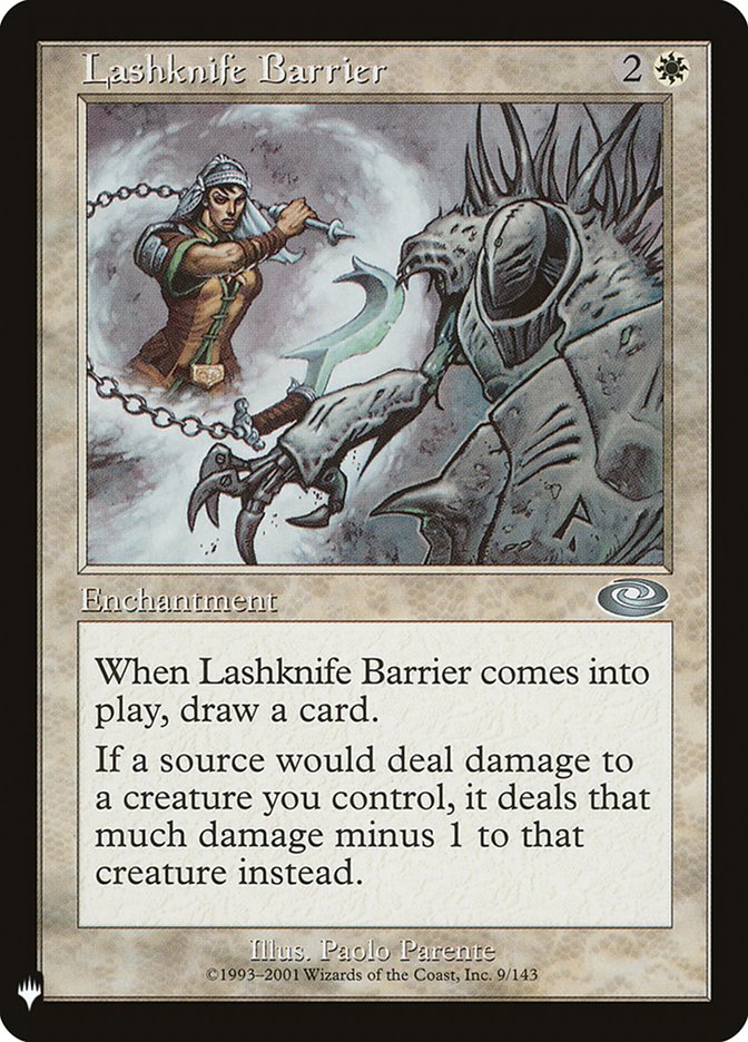 Lashknife Barrier [Mystery Booster] | Exor Games Truro