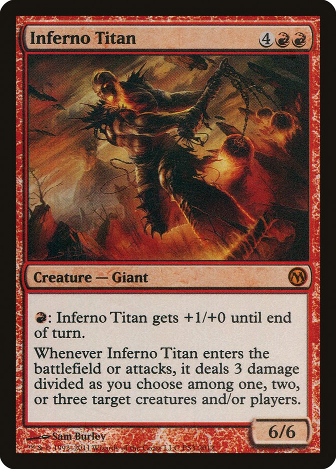 Inferno Titan (Duels of the Planeswalkers Promos) [Duels of the Planeswalkers Promos 2011] | Exor Games Truro