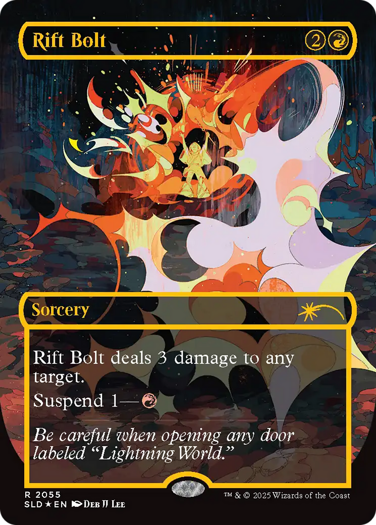 Rift Bolt (2055) (Raised Foil) [Secret Lair Drop Series] | Exor Games Truro