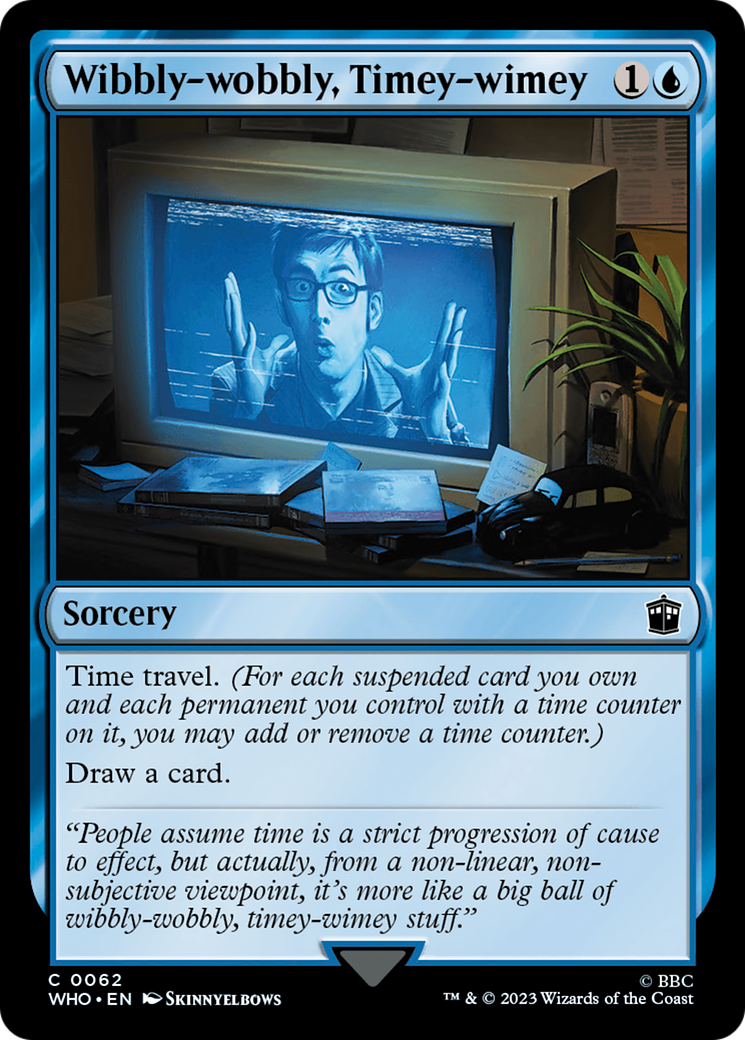 Wibbly-wobbly, Timey-wimey [Doctor Who] | Exor Games Truro