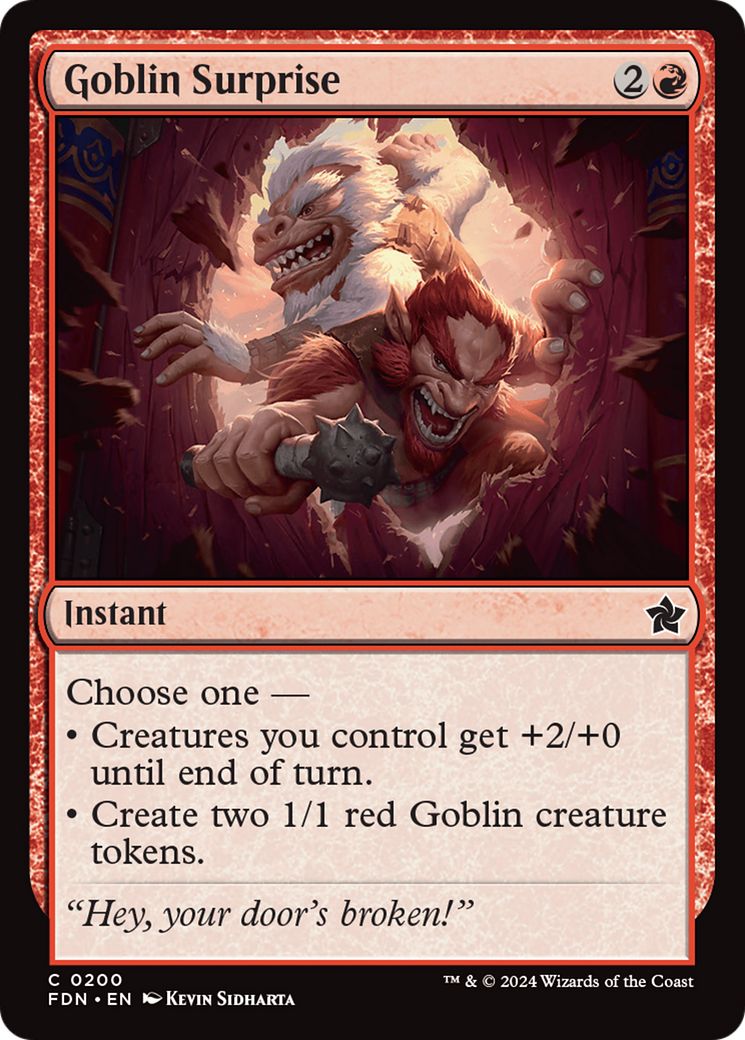 Goblin Surprise [Foundations] | Exor Games Truro
