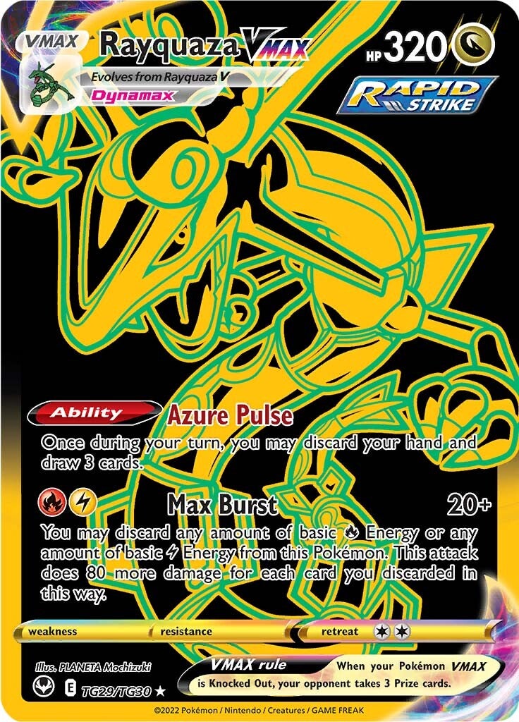 Rayquaza VMAX (TG29/TG30) [Sword & Shield: Silver Tempest] | Exor Games Truro