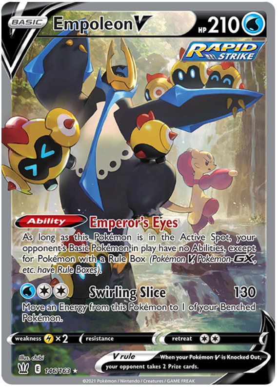 Empoleon V (146/163) [Sword & Shield: Battle Styles] | Exor Games Truro