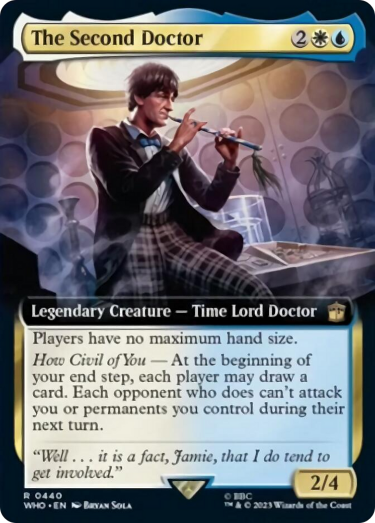 The Second Doctor (Extended Art) [Doctor Who] | Exor Games Truro