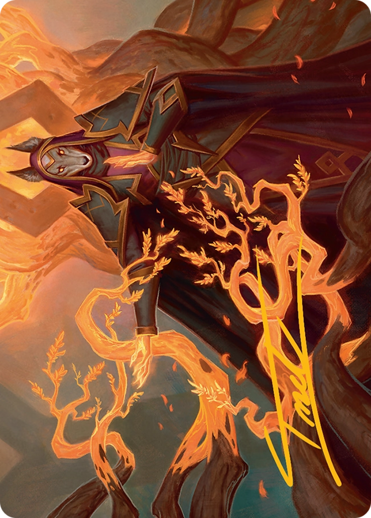 Abzan Devotee Art Card (10/54) [Tarkir: Dragonstorm Art Series] | Exor Games Truro